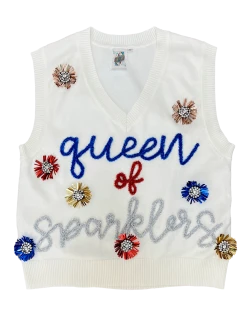 Queen Of Sparkles Queen Of Sparklers Sweater Tank
