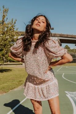 Queen Of Sparkles Jewel Tone Rhinestone Top Tops