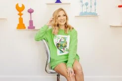 Queen Of Sparkles QOS Beaded Logo Sweatshirt 7 Queen Of Sparkles QOS Beaded Logo Sweatshirt