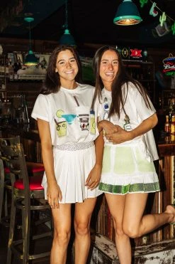 Queen Of Sparkles Spring 2022 Lime Skort