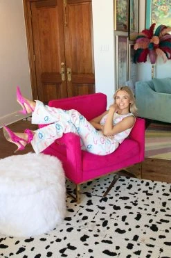 Queen Of Sparkles WHAT'S NEW Sequin Face Pant