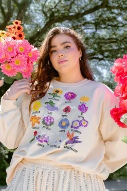 Queen Of Sparkles May Flowers Sweatshirt Summer 2022