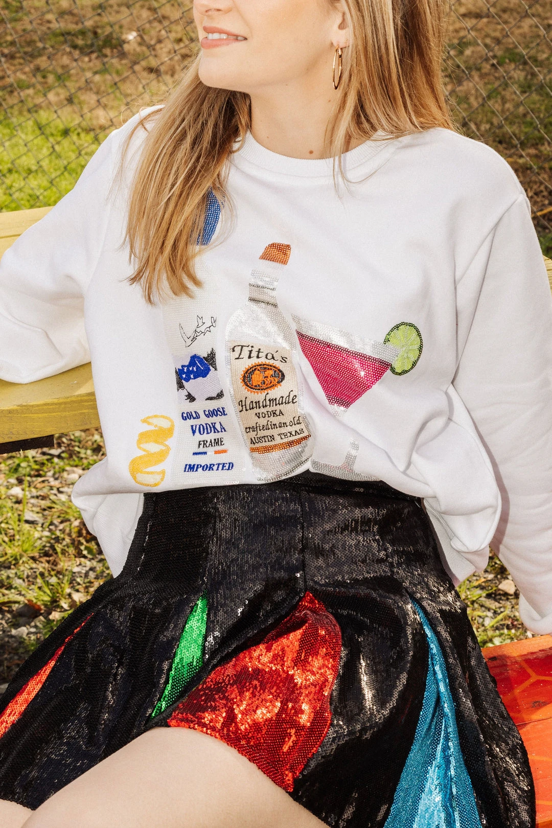 Queen Of Sparkles Sweatshirts Vodka Sweatshirt 4 Queen Of Sparkles Sweatshirts Vodka Sweatshirt