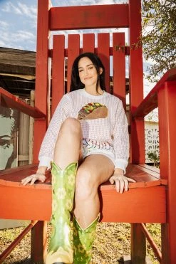 Shop Queen Of Sparkles Taco Sweatshirt