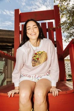 Shop Queen Of Sparkles Taco Sweatshirt