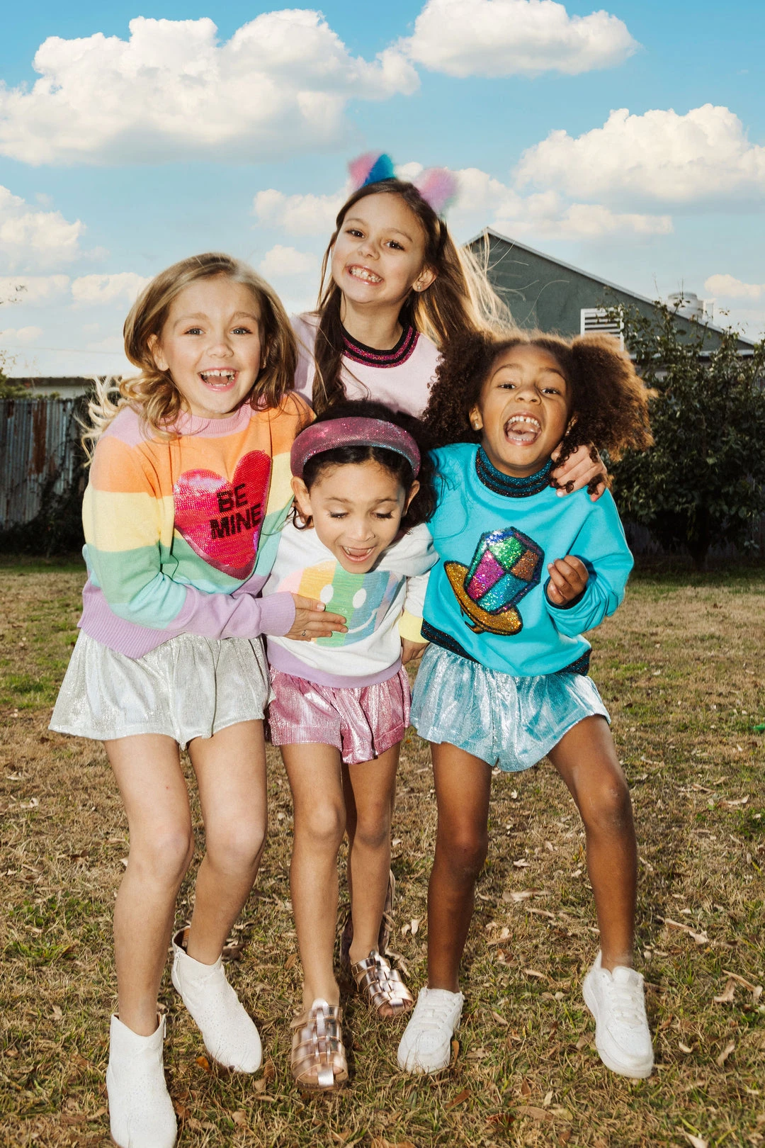 Queen Of Sparkles Princess Of Sparkles Kids Silver Swing Shorts 6 Queen Of Sparkles Princess Of Sparkles Kids Silver Swing Shorts