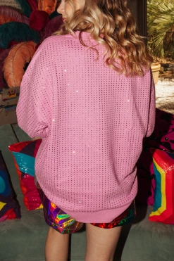 Shop Queen Of Sparkles Sparkle Snacks Pizza Sweatshirt