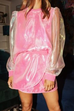 Shop Queen Of Sparkles Pink Iridescent Overlay Set