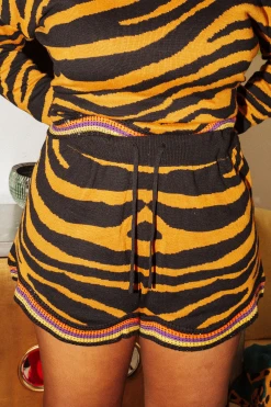 Shop Queen Of Sparkles Gameday Tiger Wavy Top