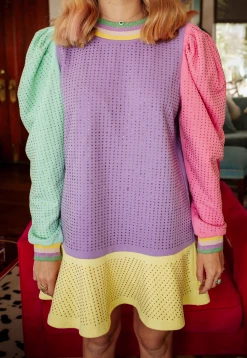 Shop Queen Of Sparkles Colorblock Rhinestone Dress Dresses 6 Shop Queen Of Sparkles Colorblock Rhinestone Dress Dresses