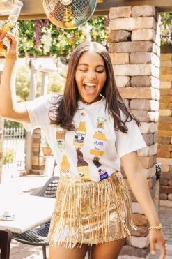 Queen Of Sparkles Tops Cinco Beer Tee