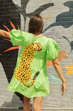 Queen Of Sparkles Sequin Leopard Back Dress Spring 2022