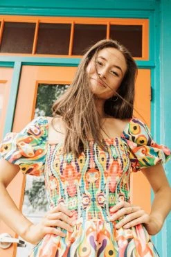 Queen Of Sparkles Groovy Bubble Dress