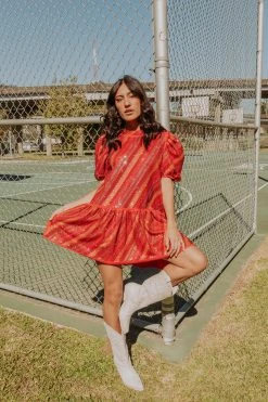 Queen Of Sparkles Red Candy Rhinestone Dress