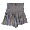 Shop Queen Of Sparkles Shorts Grey Pleat Swing Short