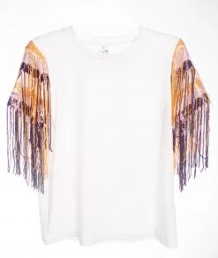 Shop Queen Of Sparkles Orange & Purple Spirit Shaker Tee