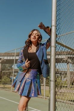 Queen Of Sparkles Copper Sequin Blazer