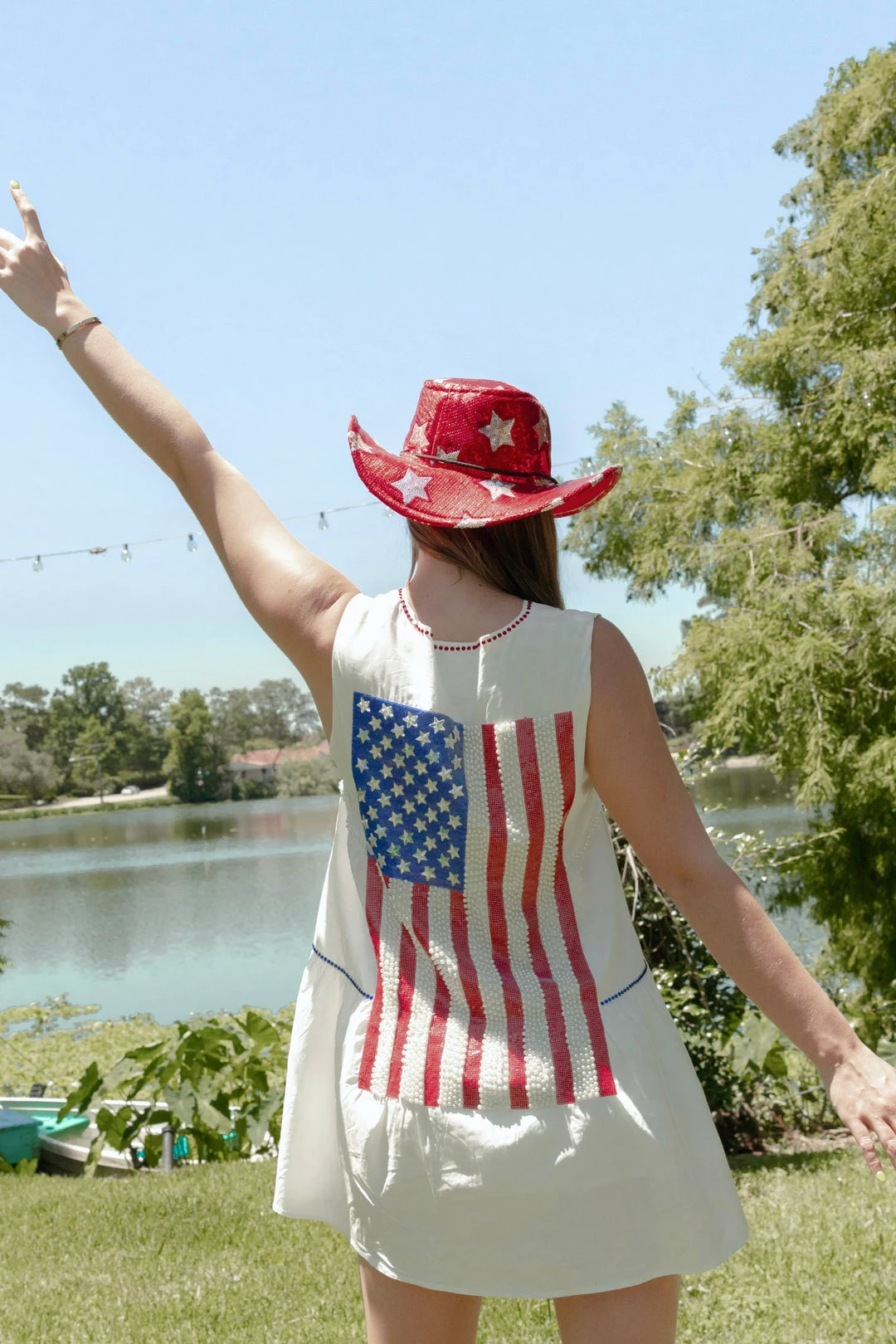 Queen Of Sparkles WHAT'S NEW Flag Back Dress 3 Queen Of Sparkles WHAT'S NEW Flag Back Dress