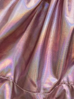 Queen Of Sparkles Rose Iridescent Swing Shorts