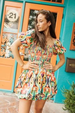 Queen Of Sparkles Groovy Bubble Dress