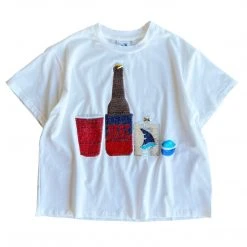 Shop Queen Of Sparkles Cool Toddy Drink Tee Gameday