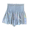 Shop Queen Of Sparkles Silver Holographic Swing Shorts
