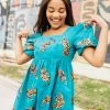 Queen Of Sparkles Spring 2022 Teal Leopard Dress 2 Queen Of Sparkles Spring 2022 Teal Leopard Dress