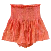 Shop Queen Of Sparkles Shorts Tangerine Pleat Swing Short 2 Shop Queen Of Sparkles Shorts Tangerine Pleat Swing Short