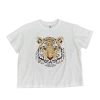 Shop Queen Of Sparkles Gameday White Sequin Tiger Head Tee