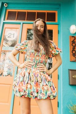 Queen Of Sparkles Groovy Bubble Dress