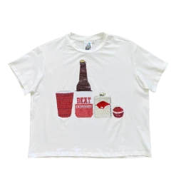 Shop Queen Of Sparkles This Little Piggy Went To The Bar Tee Gameday