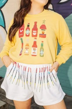 Queen Of Sparkles Queen Of Hot Sauce Sweatshirt