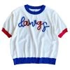 Shop Queen Of Sparkles Gameday Red/Blue Dawgs Sweater