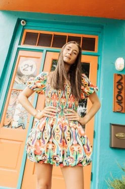 Queen Of Sparkles Groovy Bubble Dress