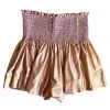 Shop Queen Of Sparkles Shorts Copper Holographic Swing Short