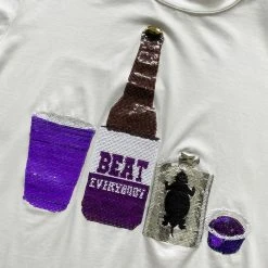 Shop Queen Of Sparkles Riff Ram Drinks Tee Gameday