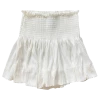 Shop Queen Of Sparkles White Pleat Swing Short Bridal Queen 1 Shop Queen Of Sparkles White Pleat Swing Short Bridal Queen