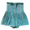 Shop Queen Of Sparkles Shorts Teal Pleat Swing Short