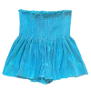 Shop Queen Of Sparkles Aqua Pleat Swing Short 1 Shop Queen Of Sparkles Aqua Pleat Swing Short