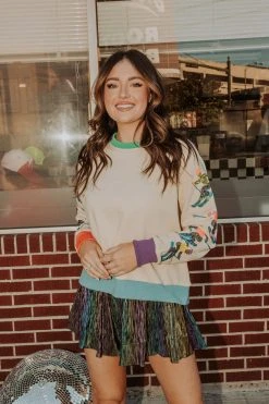 Shop Queen Of Sparkles Queen Of The Slopes Sweatshirt Sweatshirts