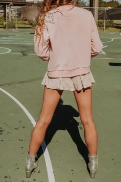 Queen Of Sparkles Popping Champagne Sweatshirt