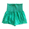 Queen Of Sparkles Spearmint Iridescent Swing Shorts