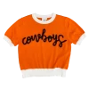 Shop Queen Of Sparkles "Cowboys" Glitter Script Sweater Gameday