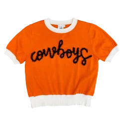 Shop Queen Of Sparkles "Cowboys" Glitter Script Sweater Gameday