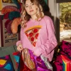 Shop Queen Of Sparkles Sparkle Snacks Pizza Sweatshirt 2 Shop Queen Of Sparkles Sparkle Snacks Pizza Sweatshirt