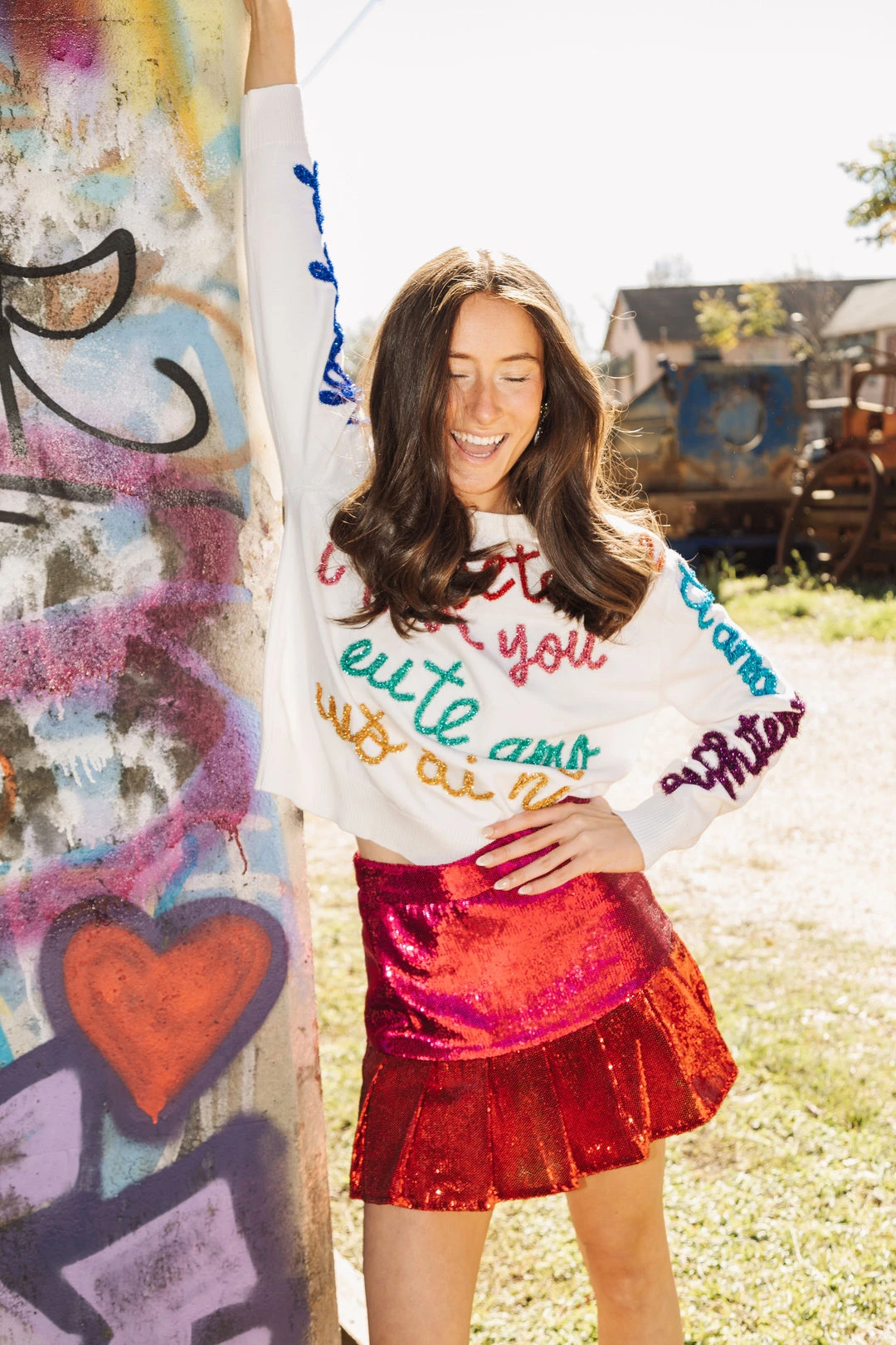 Queen Of Sparkles I Love You Glitter Script Sweater Bridal Queen 4 Queen Of Sparkles I Love You Glitter Script Sweater Bridal Queen