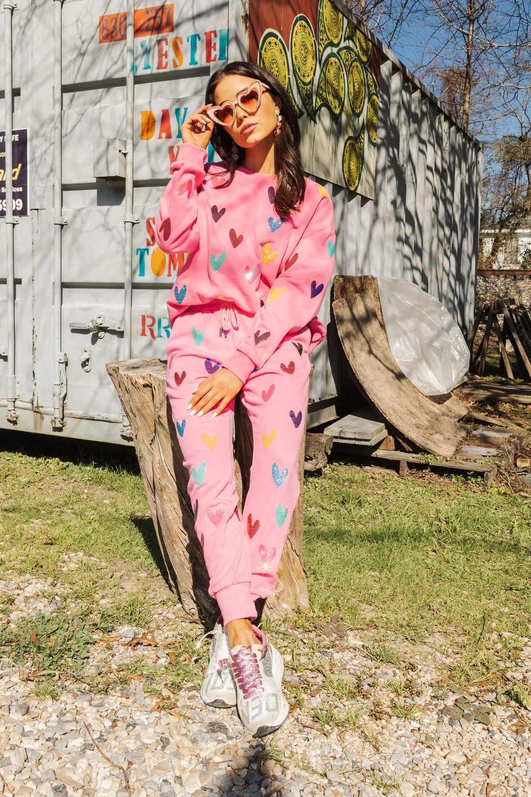 Queen Of Sparkles Pants Heart These Joggers 3 Queen Of Sparkles Pants Heart These Joggers