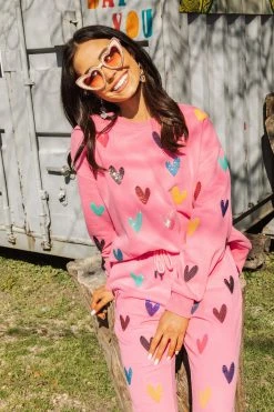 Queen Of Sparkles Sweatshirts Heart This Sweatshirt