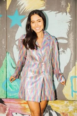 Queen Of Sparkles Blazer Dress Fit For A Queen