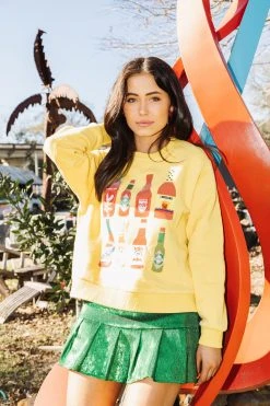 Queen Of Sparkles Queen Of Hot Sauce Sweatshirt